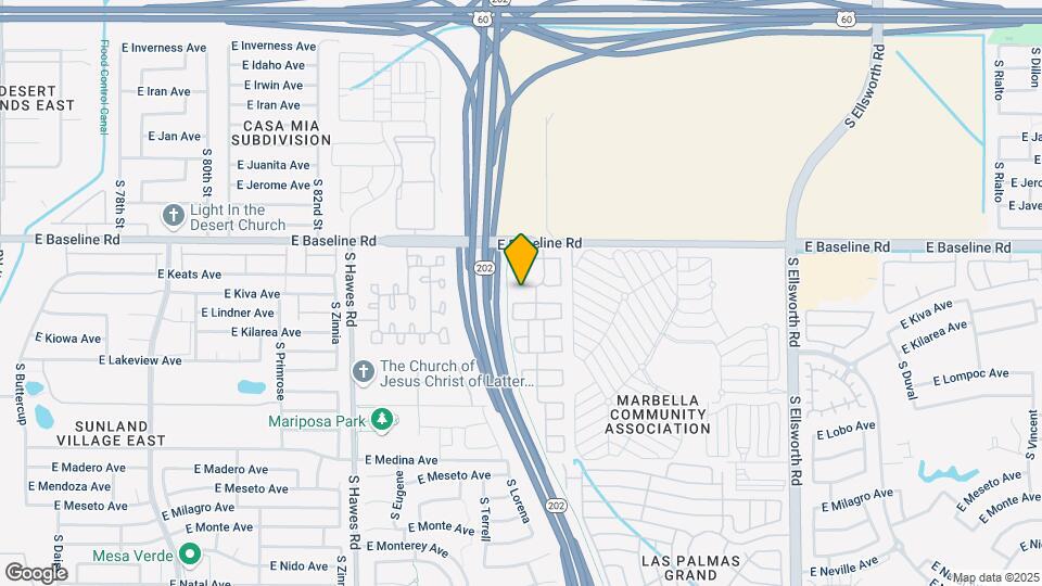 8711 E Kiva Ave Map and Location Details