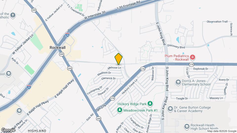 1536 Melrose Ln Map and Location Details