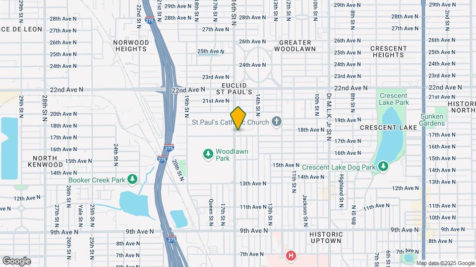 1701 16th St N Map and Location Details