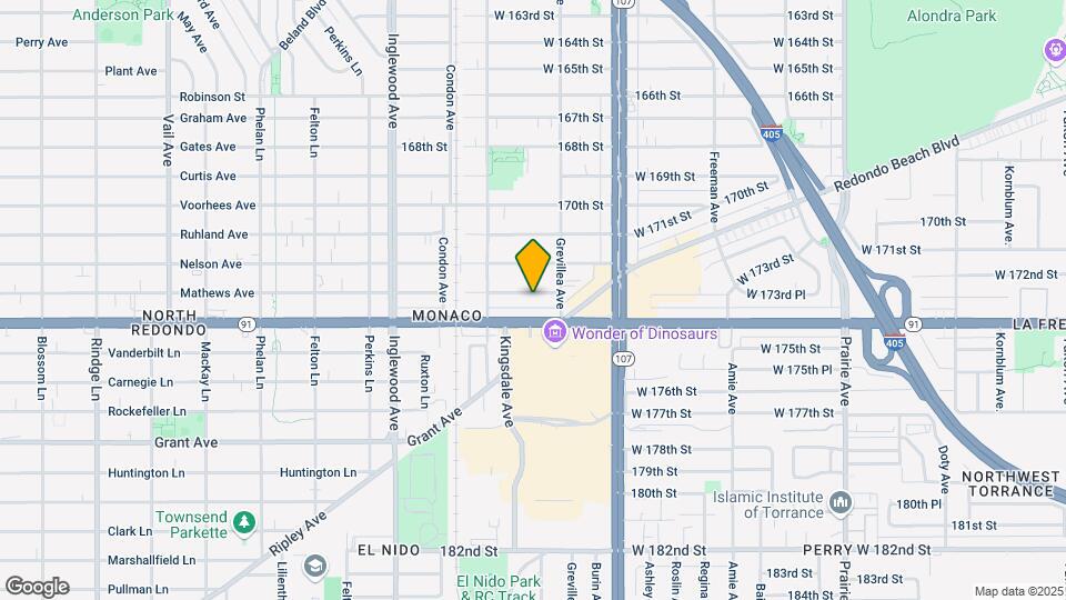 4532 W 173rd St, Unit 4 Map and Location Details