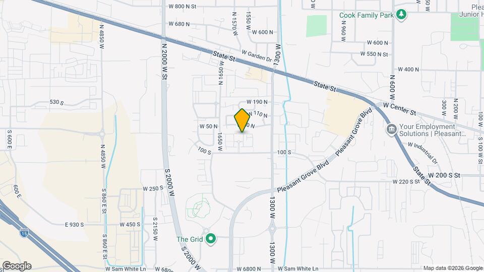 24 S 1520 W Mapa y Detalles de la Ubicación