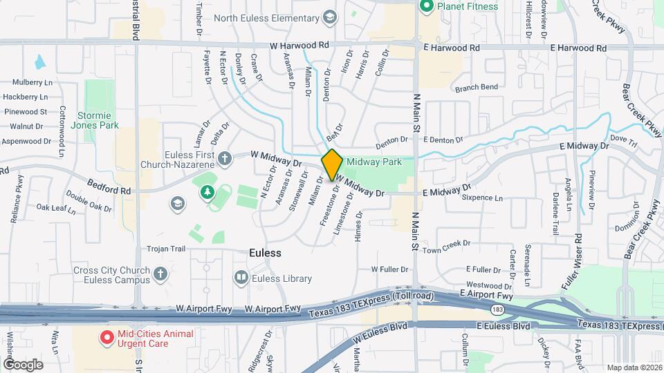 603 Freestone Dr Mapa y Detalles de la Ubicación