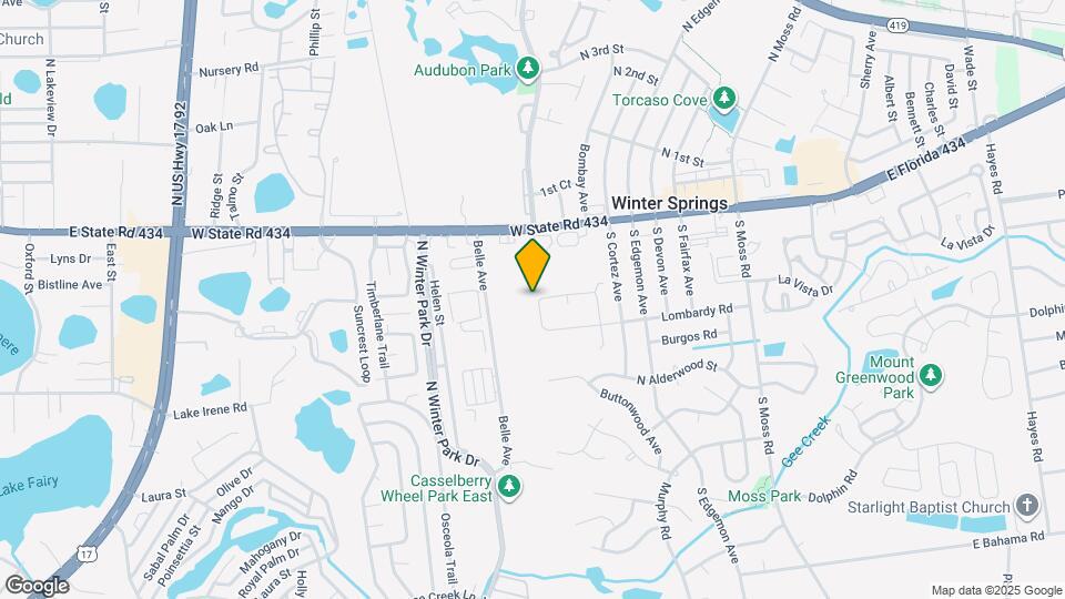 543 Willow Way Mapa y Detalles de la Ubicación