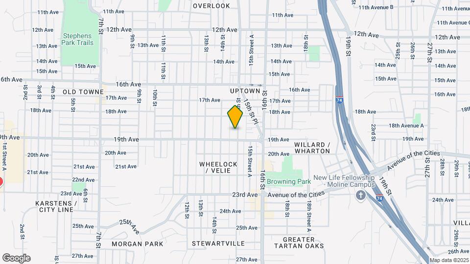 1835 15th St Map and Location Details