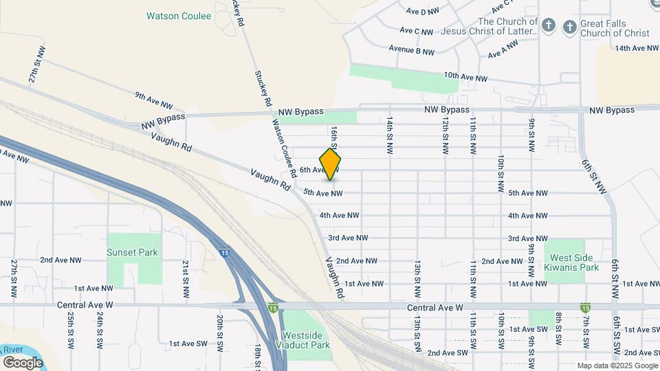 1601 5th Ave NW Map and Location Details