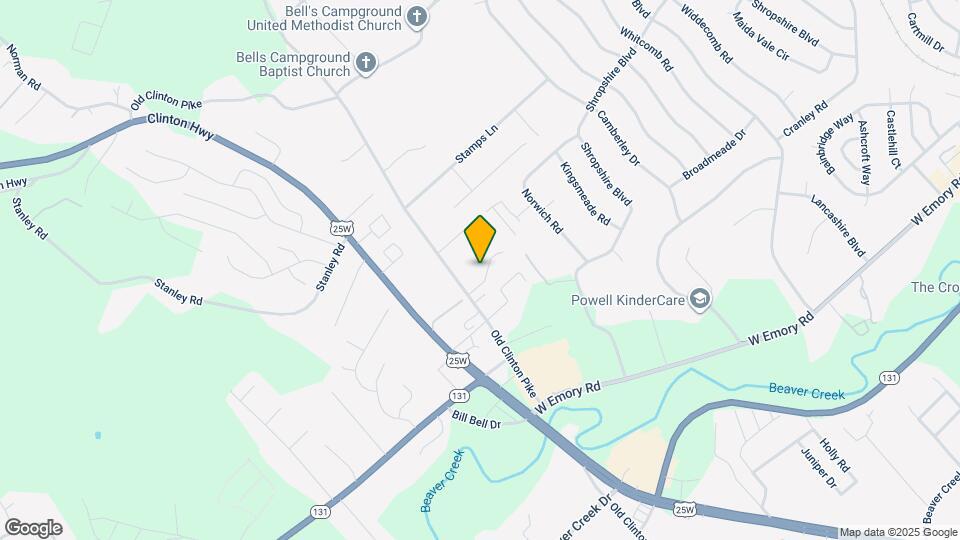 3543 Bisham Wood Ln Map and Location Details