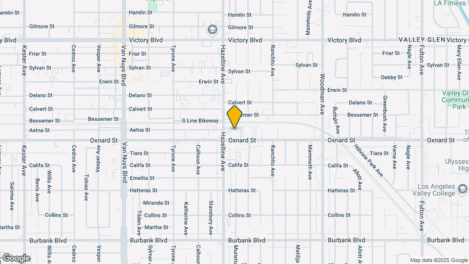 Oxnard Villa Map and Location Details