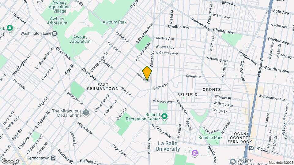 5504 Devon St Map and Location Details