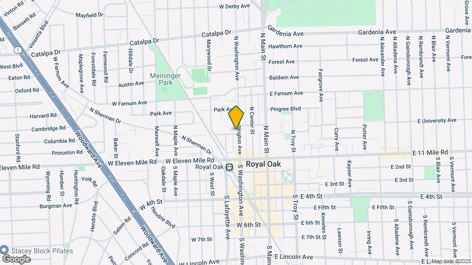 301 N Washington Ave Map and Location Details