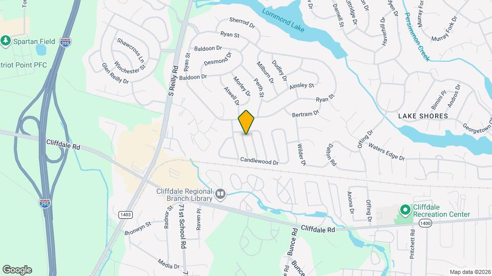 509 Auburndale Ln Map and Location Details