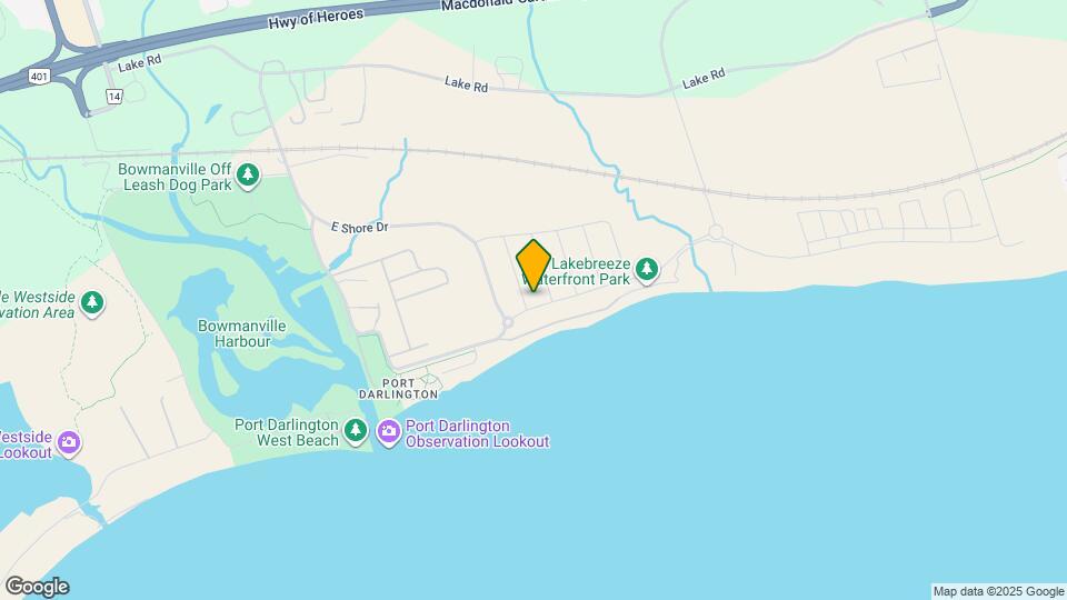 195 Port Darlington Rd Map and Location Details