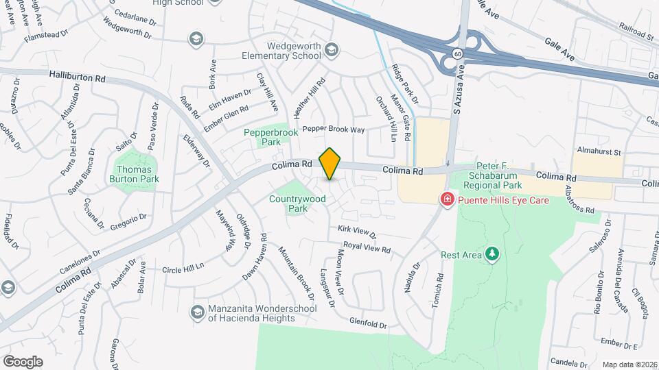 1833 Camberley Ln Map and Location Details