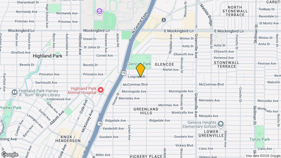 5332 Longview St Map and Location Details