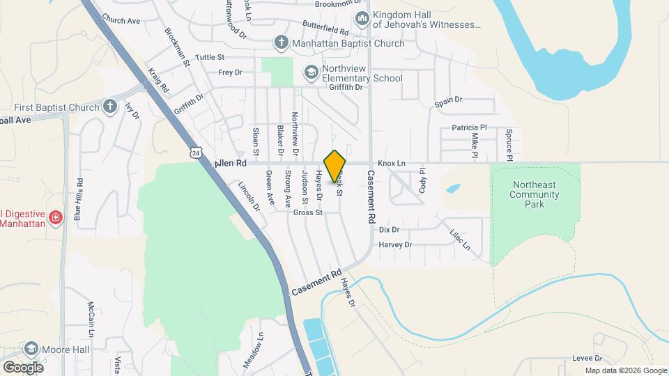 2021 Beck St Map and Location Details