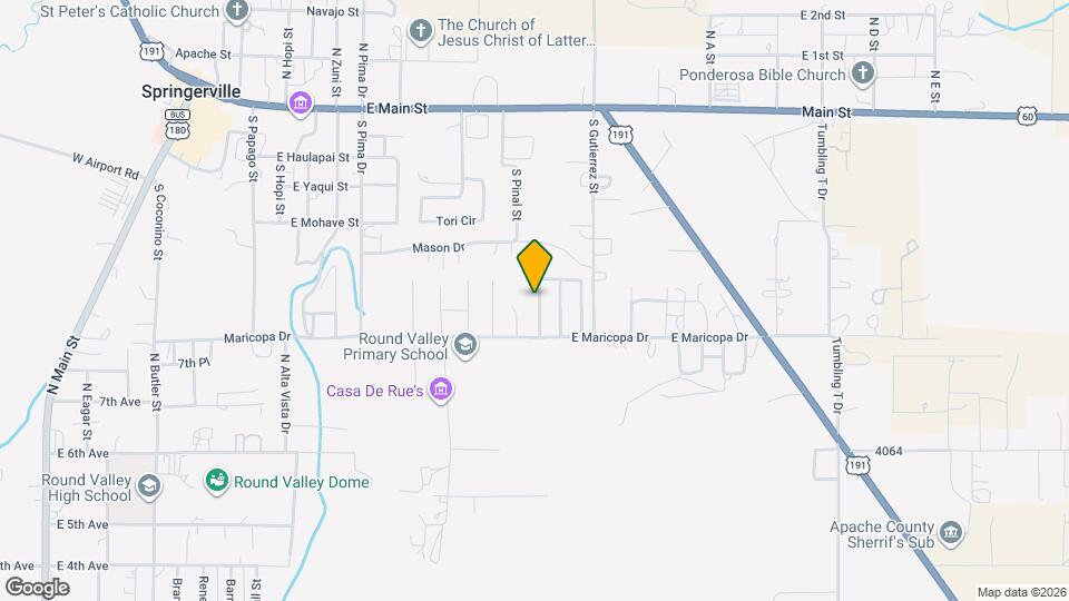 428 S El Cajon Cir Map and Location Details