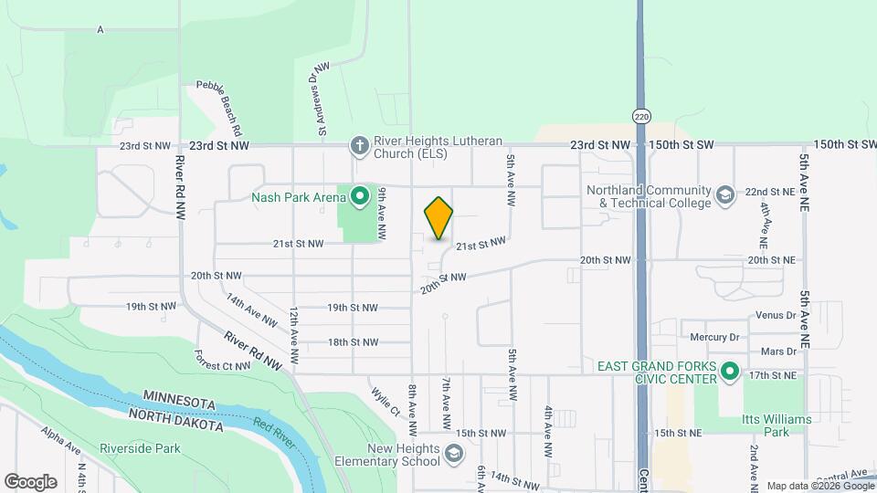 2101 7th Ave NW Map and Location Details