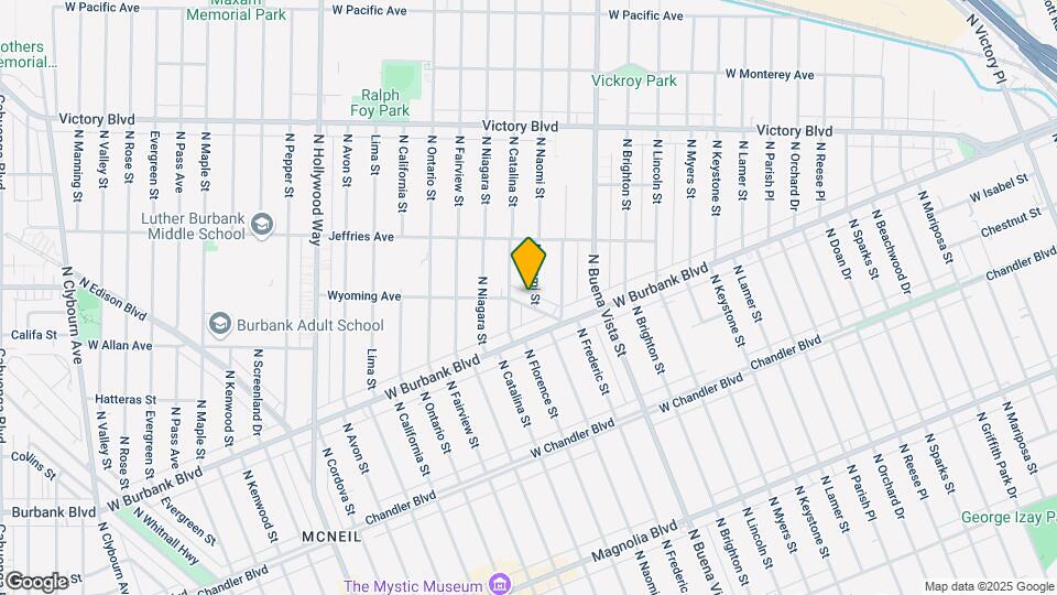 2711 Wyoming Ave Mapa y Detalles de la Ubicación