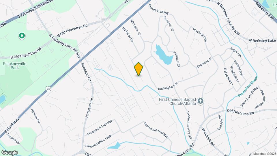 2750 Blarney Way NW Map and Location Details