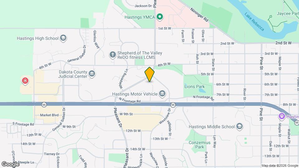 Pleasant Ridge Townhomes Map and Location Details