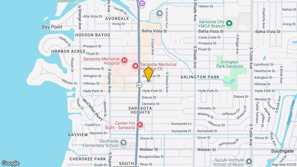 Hillview Apartments Map and Location Details