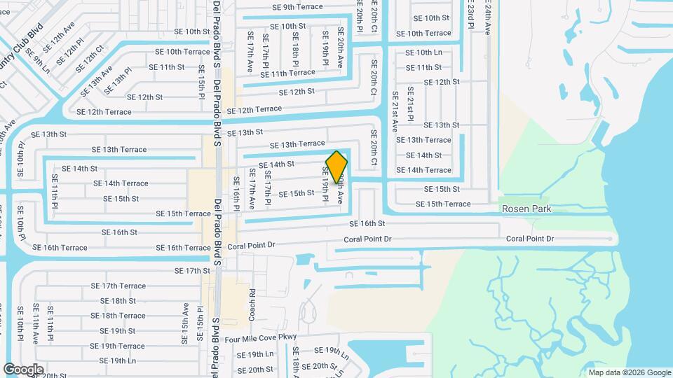 1428 SE 20th Ave Map and Location Details