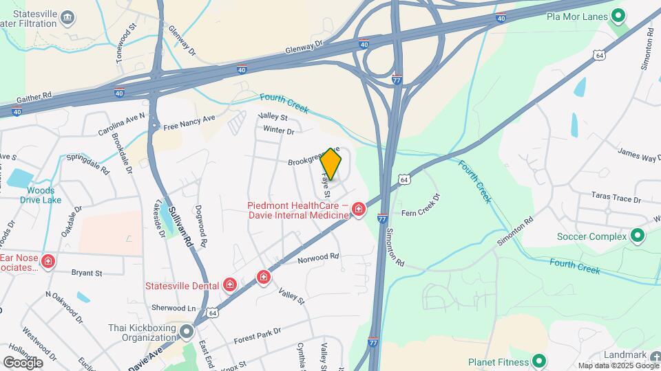 918 Faye St Map and Location Details