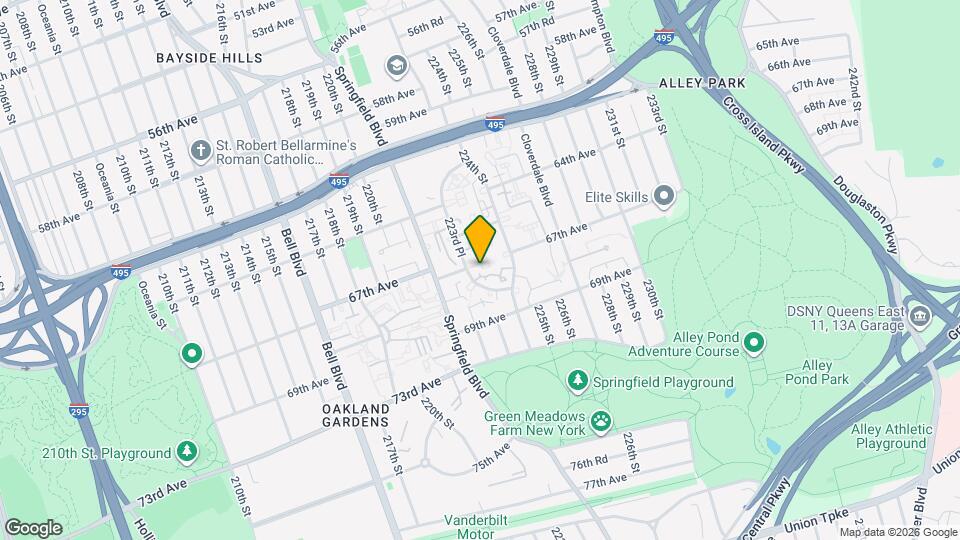 67-51 223rd Pl Map and Location Details