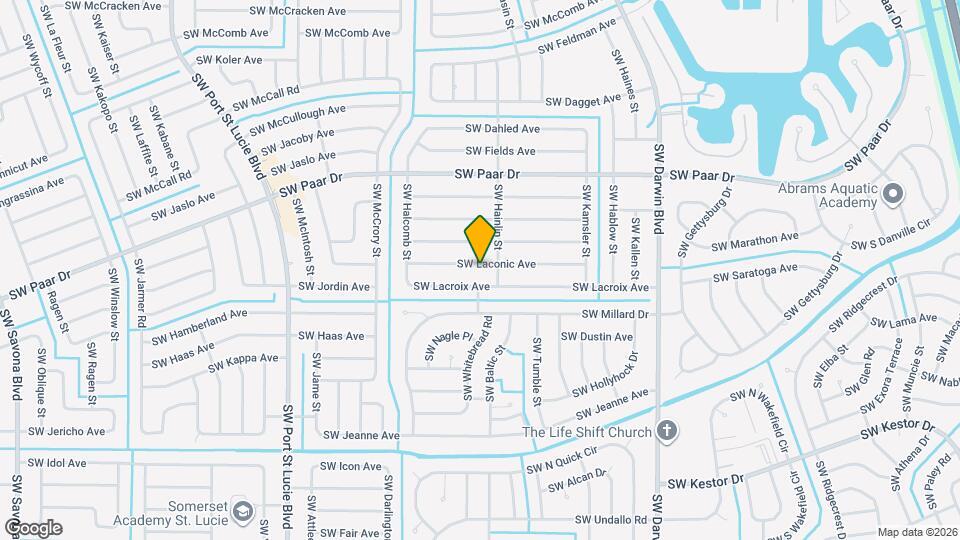 514 SW Laconic Ave Map and Location Details
