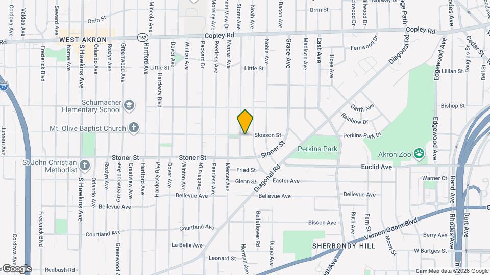 912 Slosson St Map and Location Details