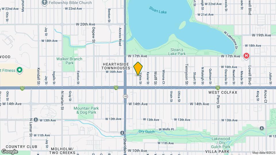 1561 Yates St Map and Location Details