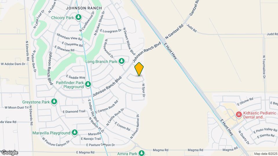 1237 E Blackfoot Daisy Dr Map and Location Details