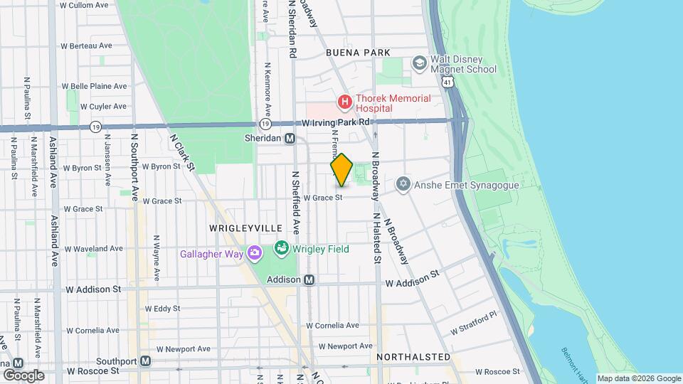 3801 N Fremont St Mapa y Detalles de la Ubicación