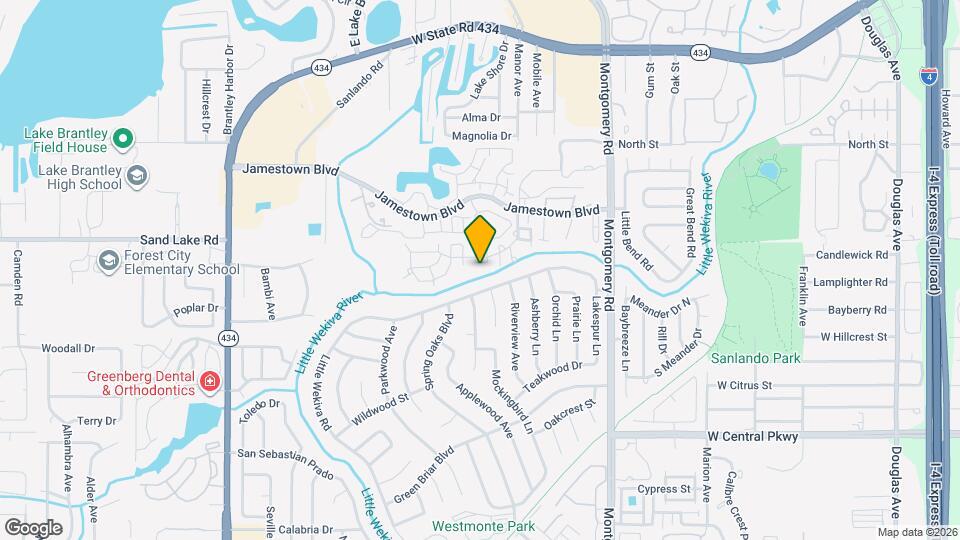 624 Cambridge Way Map and Location Details