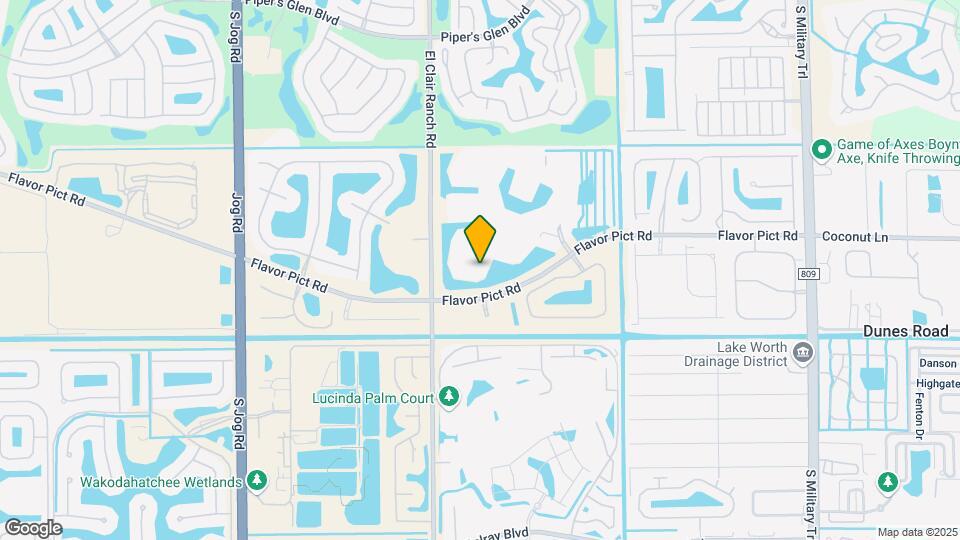 5842 Crystal Shores Dr Map and Location Details