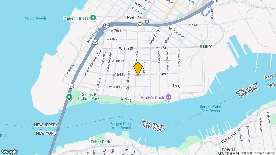 72 Avenue C, Unit 72 1-F Mapa y Detalles de la Ubicación
