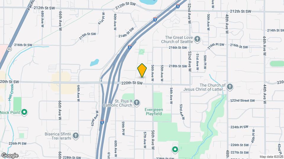 21903 58th Ave W Map and Location Details