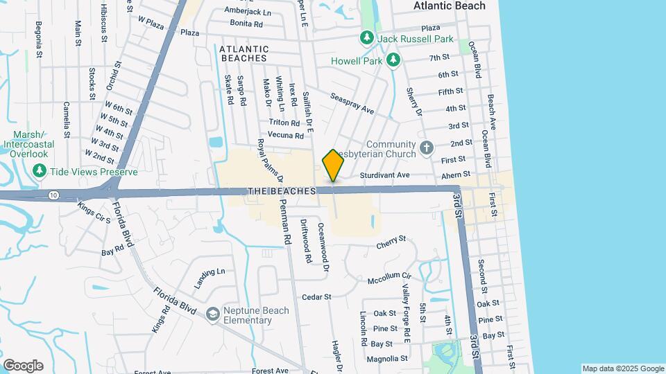 128 Seminole Rd, Unit 2 Map and Location Details