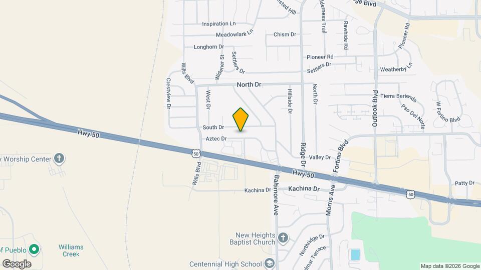 2207 Aztec Dr Map and Location Details