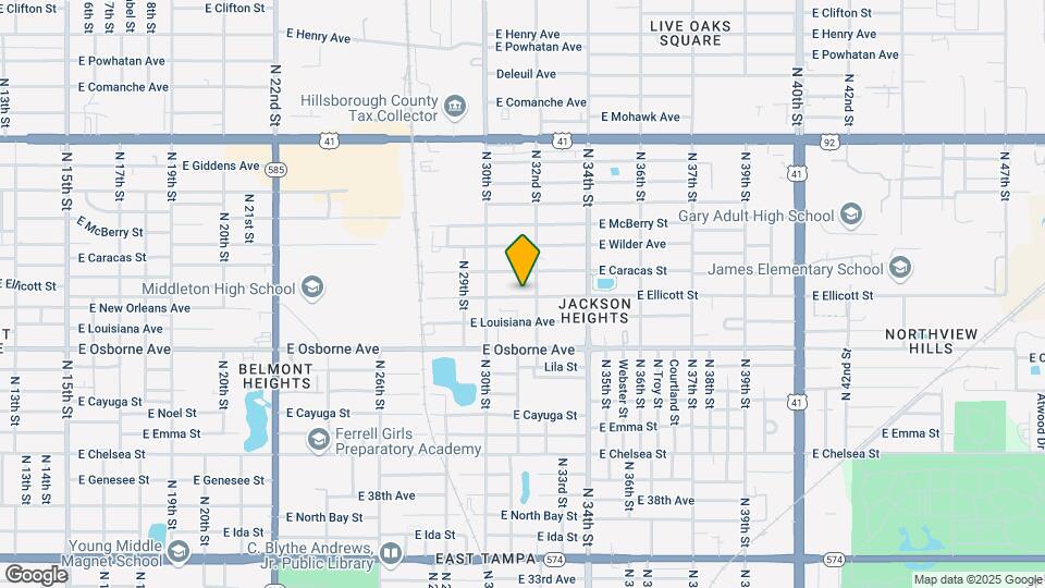 3104 E Ellicott St Map and Location Details