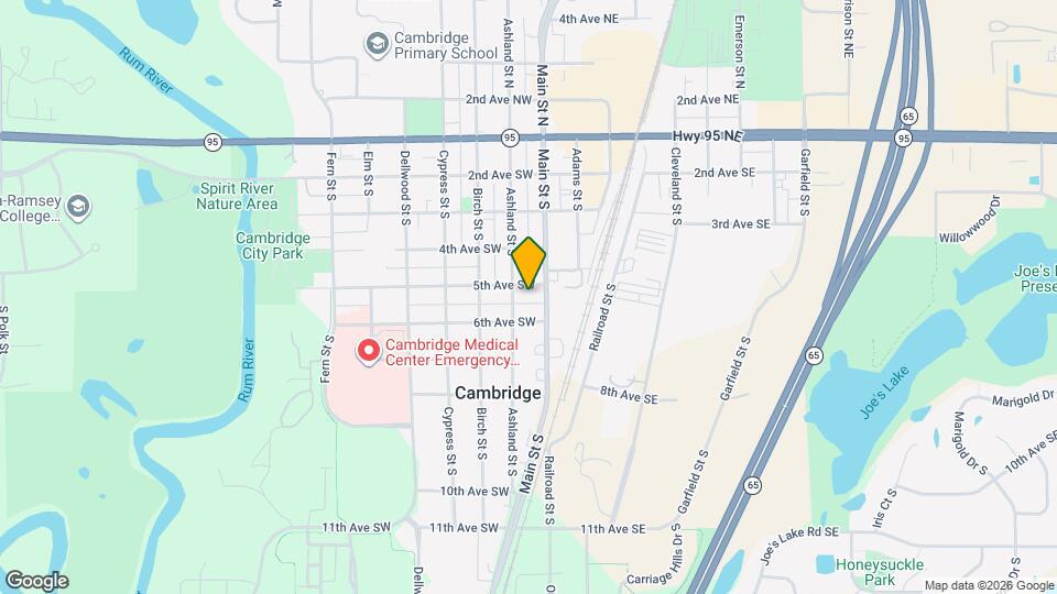 121 5th Ave SW, Unit First Floor Mapa y Detalles de la Ubicación