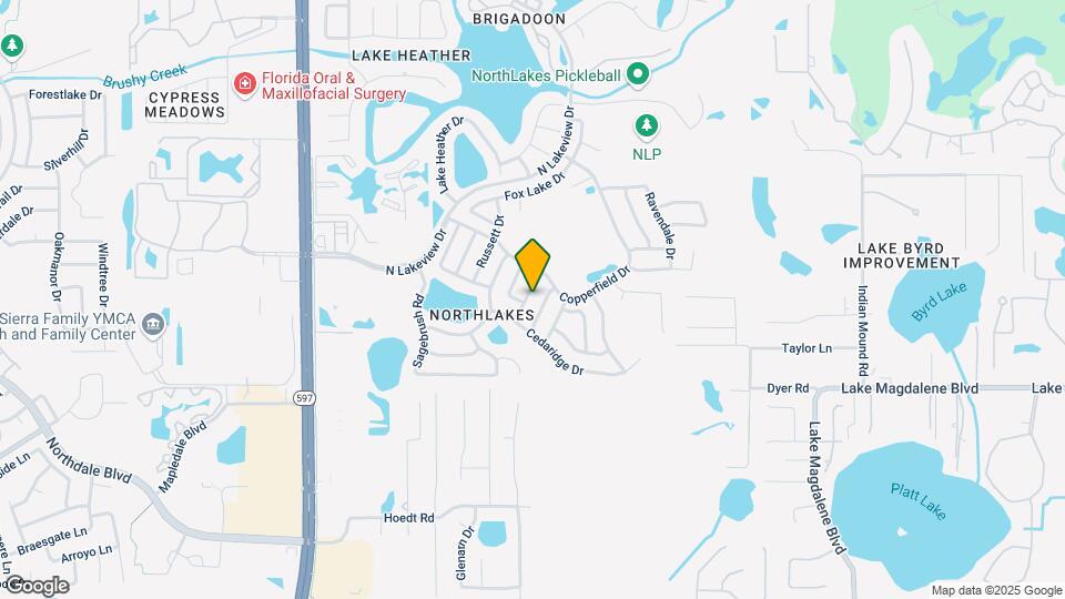 16013 Woodpine Dr Map and Location Details
