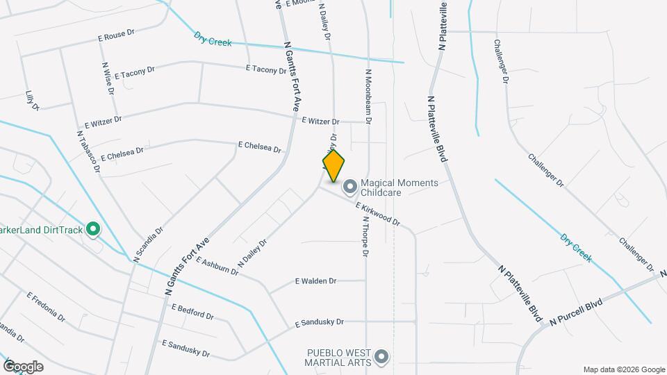 947 E Kirkwood Dr Map and Location Details