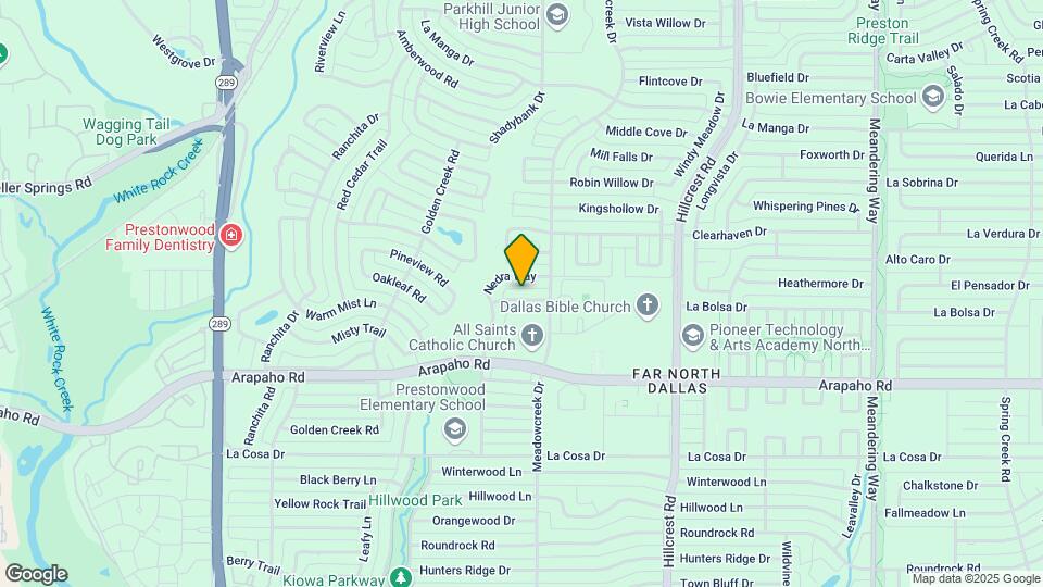 6721 Firelight Ln Map and Location Details