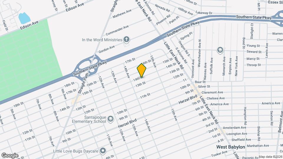 1435 14th St, Unit 2 Map and Location Details