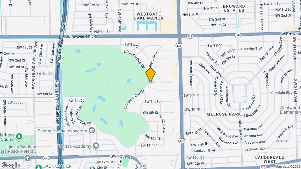 500 E Country Club Cir Map and Location Details