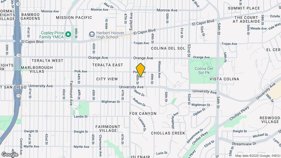 4055 48th St Map and Location Details