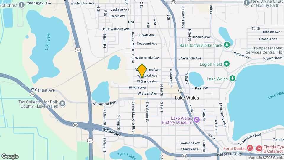 110 W Orange Ave Mapa y Detalles de la Ubicación