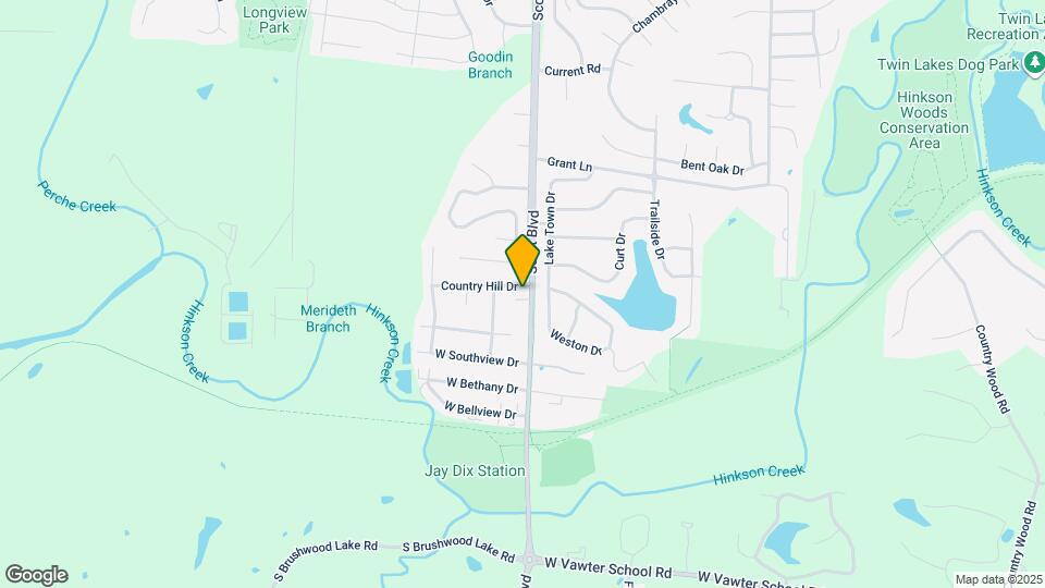 4328 Country Hill Dr Map and Location Details
