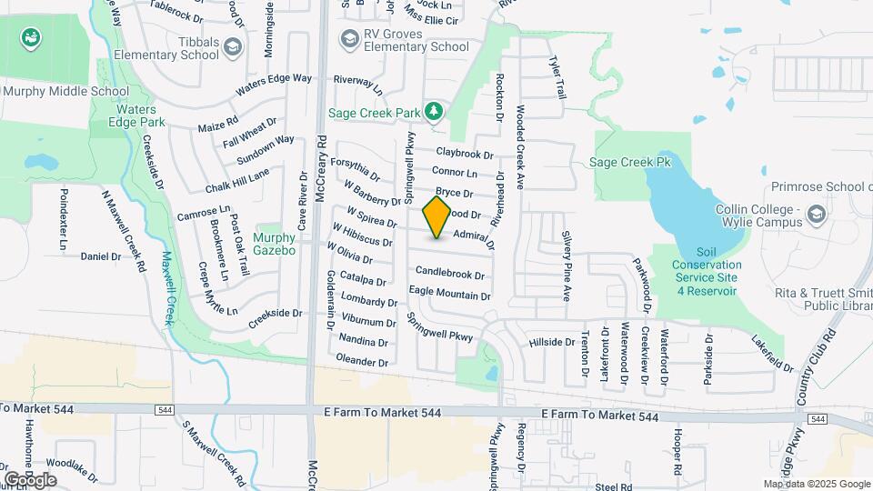 3206 Kingsbrook Dr Map and Location Details