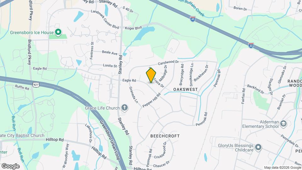 1119 Eagle Rd Mapa y Detalles de la Ubicación